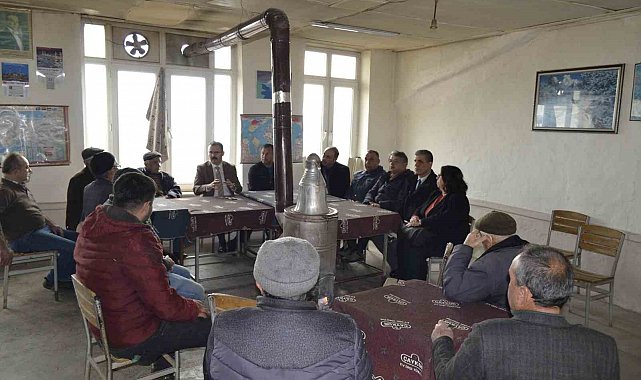 Kaymakam Ateş, Eskihisar Mahallesi sakinleri ile bir araya geldi