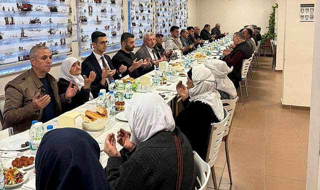Kaymakam Çelik, 65 yaş üstü ailelerle iftarda buluştu