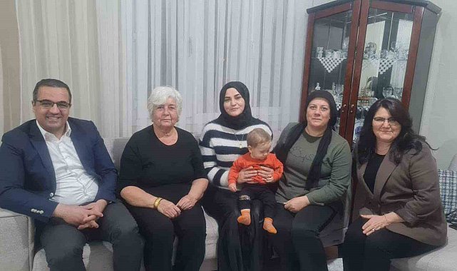Kaymakam Dalak'tan şehit kızı ve gaziye ziyaret