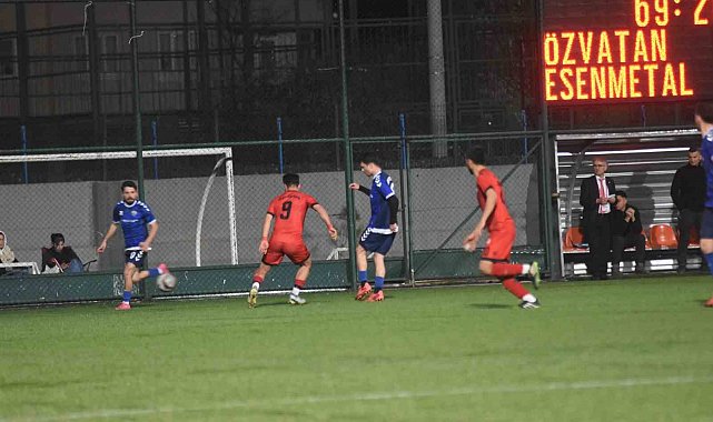 Kayseri Süper Amatör Küme Play Off: Özvatanspor: 1 - Esen Metalspor: 6
