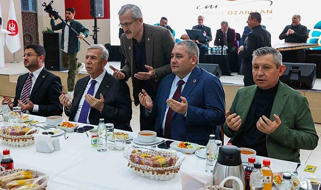 Keçiören Belediyesi, şehit aileleri ve gaziler onuruna iftar programı düzenledi