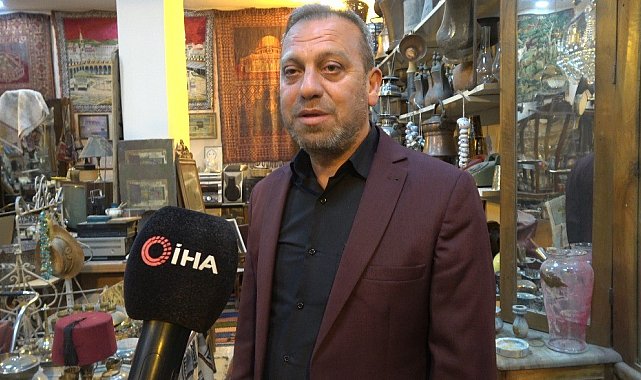 Kilis'te geçmişi geleceğe aktaran antika dükkanı müze olma yolunda