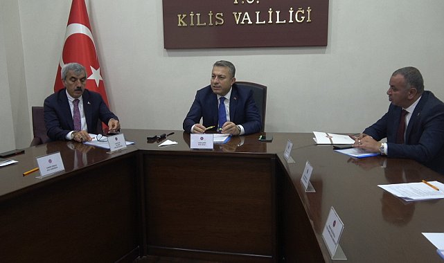 Kilis'te İl genel koordinasyon toplantısı düzenlendi