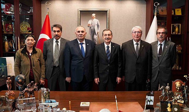 Kimya mühendislerinden Başkan Ataç'a ziyaret