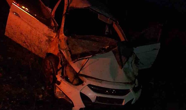 Kırklareli'nde trafik kazası: 1 ölü, 1 yaralı