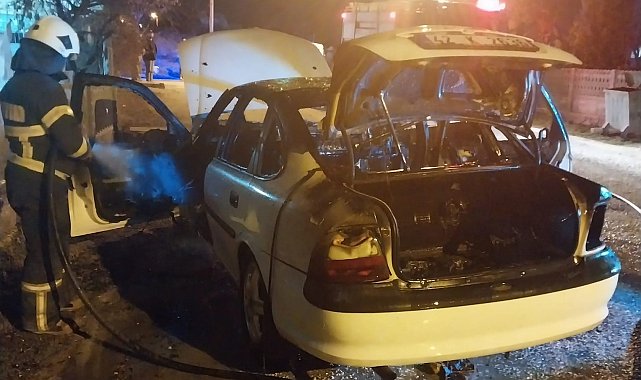 Konya'da otomobilde patlama ve yangın: 3 yaralı