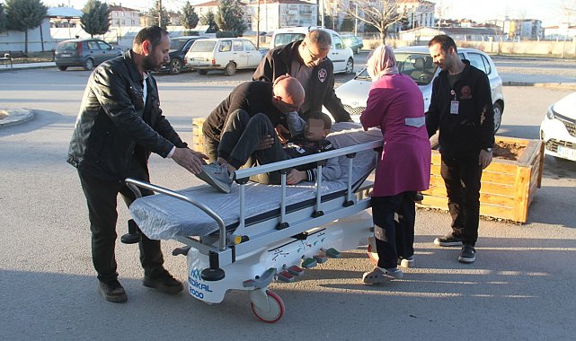 Köpekten kaçarken düşen çocuk yaralandı