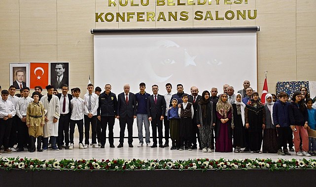 Kulu'da İstiklal Marşı'nın kabul yıldönümü programı