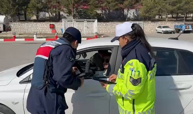 Kurallara uymayan 30 sürücüye cezai işlem uygulandı