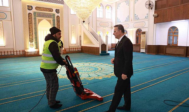 Kurnaz: "Ramazan'da cami temizliğine hız verdik"