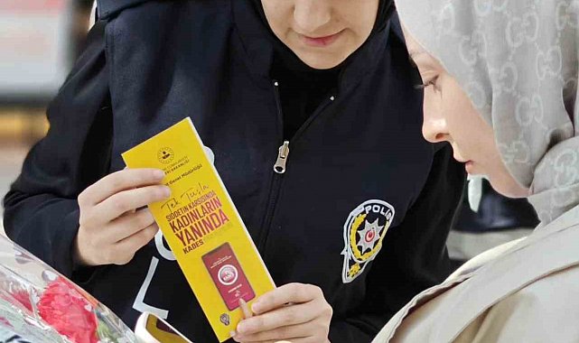 Kütahya Emniyet Müdürlüğü'nden Kadınlar Günü etkinlikleri