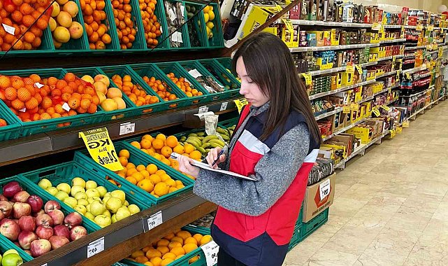 Kütahya'da marketlerde fiyat takibi denetimi