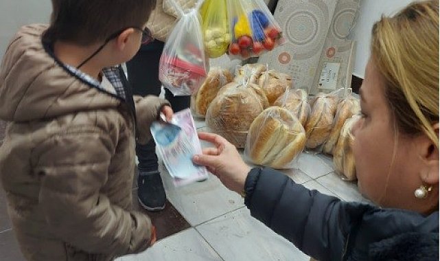Kütahya'da Ramazan ayında anlamlı yardım