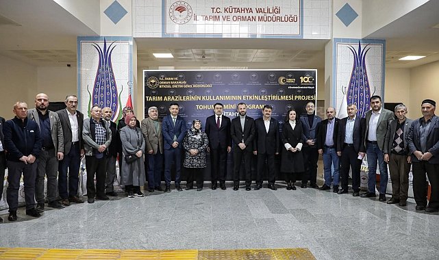 Kütahya'da tarıma 732 milyon liralık destek
