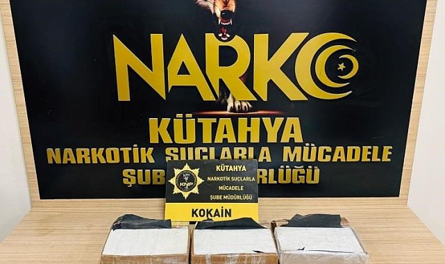 Kütahya'da uyuşturucu operasyonunda yakalanan 2 şüpheli tutuklandı
