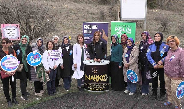 Malatya'da doğa yürüyüşü ve fidan dikimi etkinliği düzenlendi