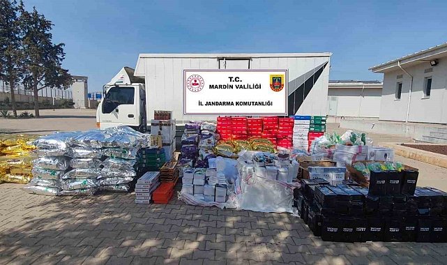Mardin'de 5 milyon TL değerinde kaçak eşya ele geçirildi