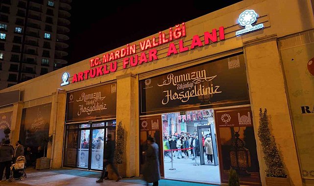 Mardin'de "Ramazan Sokağı"na vatandaşlardan yoğun ilgi
