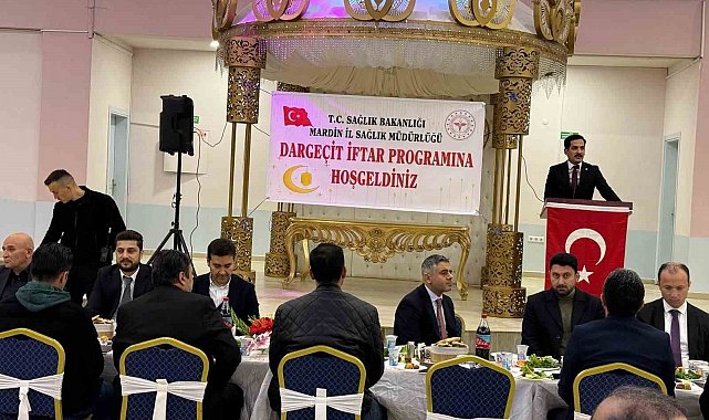 Mardin'de sağlık çalışanları iftarda bir araya geldi