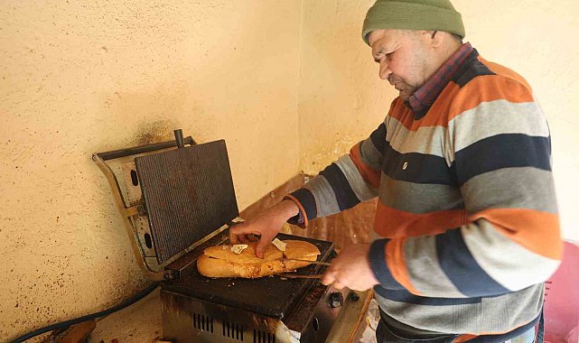 Markete el arabasıyla gitti