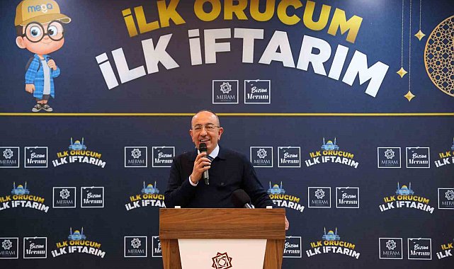 Meram'da 'İlk Orucum, İlk İftarım' coşkusu yaşandı
