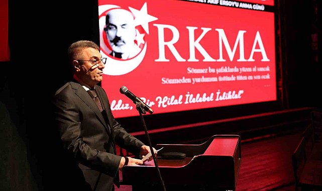 Mersin'de İstiklal Marşı'nın kabulünün 104. yılı kutlandı