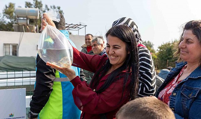 Mersin'de kadınlar haşere mücadelesi için lepistes balığı yetiştirecek