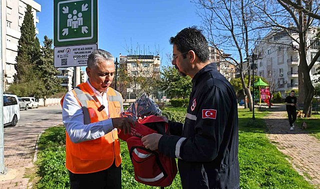Muratpaşa'da kapsamlı afet tatbikatı
