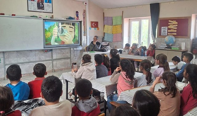 Öğrencilere ormanın önemi anlatıldı