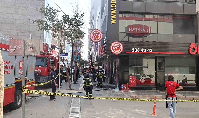 Öncü dönerde yangın: 2 kişi dumandan etkilendi