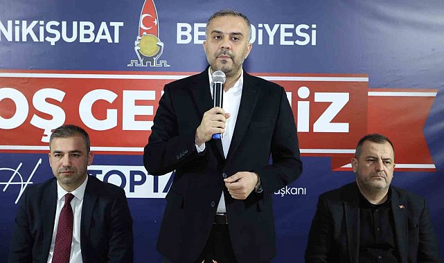Onikişubat Belediye Başkanı Toptaş: "Davamıza olan sadakatimiz hiçbir zaman değişmeyecek"