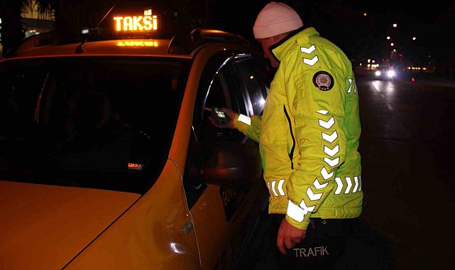 Ordu'da polisten iftar sonrası eş zamanlı denetim