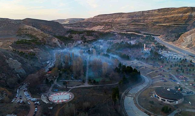 Orman yangını değil iftar hazırlığı