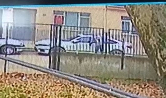 Otomobil hırsızları önce kameraya sonra polise yakalandı