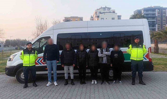 Otoyol jandarmasından kaçamadılar