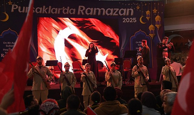 Pursaklar'da İstiklal Marşı'nın kabulünün yıl dönümüne özel ''İstiklal" oyunu