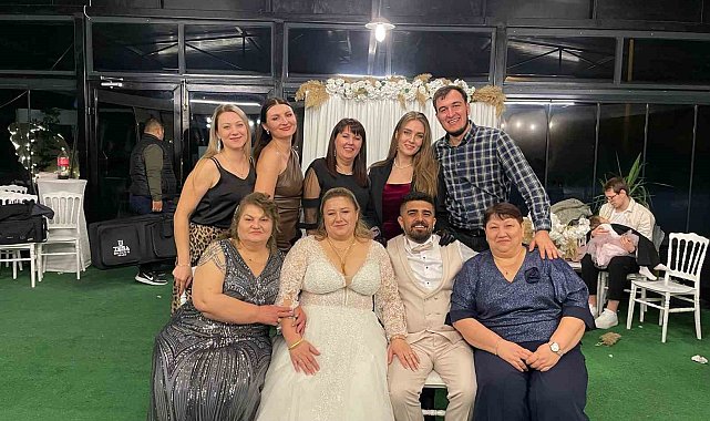 Rus gelin Türk usulü düğünle dünya evine girdi