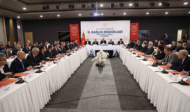 Sağlık Bakanı Memişoğlu, 81 ilin sağlık müdürü ile buluştu
