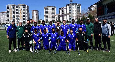 Şahinbey Ampute'den 9-0'lık farklı galibiyet