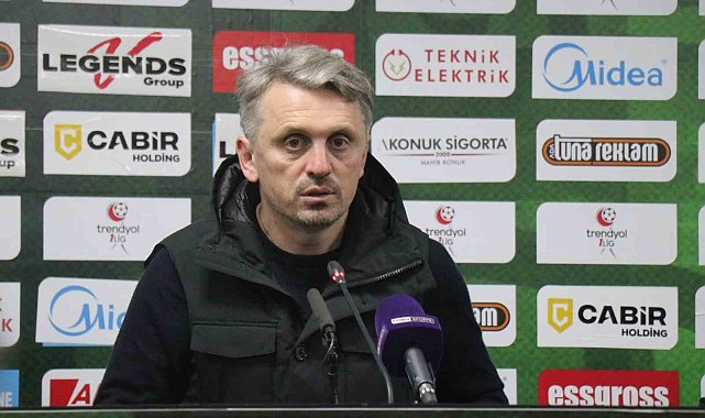 Sakaryaspor - Fatih Karagümrük maçının ardından