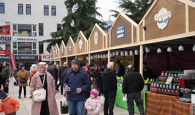 Samsun, Ramazan Sokağı ile şenlendi