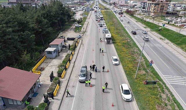 Samsun'da bayram öncesi sürücülere sıkı denetim