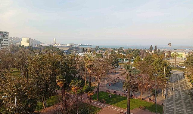 Samsun'un havasına 'kuvvetli enverziyon' etkisi