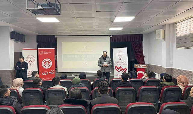 Sason'da evlenecek çiftlere eğitim verildi