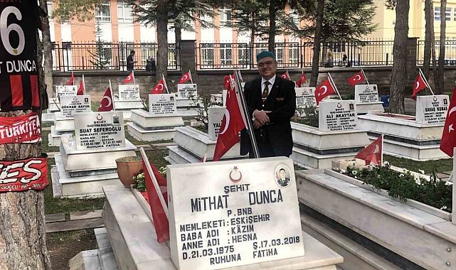 Şehadetinin sene-i devriyesinde şehit binbaşı Mithat Dunca unutulmadı