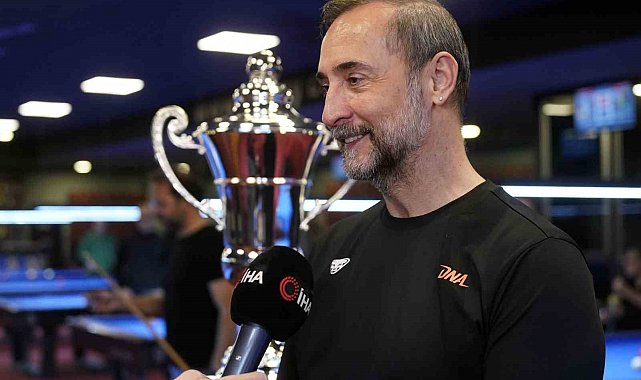 Semih Saygıner: "Bilardoya başlayalı 45 yılı geçti, hala deli gibi çalışıyorum"