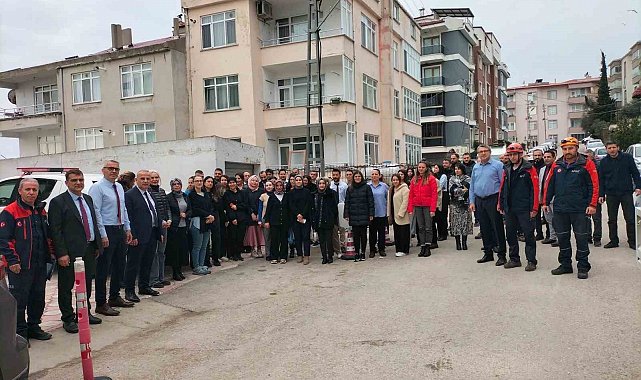 Sinop'ta yangın tatbikatı