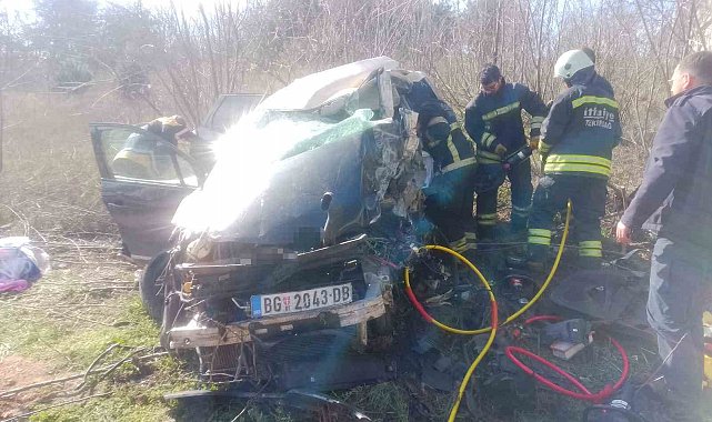 Sırp dansçı gösteriye giderken Tekirdağ'da kazada öldü, 3 kişi de yaralandı