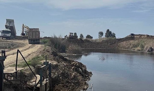 Söke Ovası'nda sulama tedbir ve çalışmaları erken başladı
