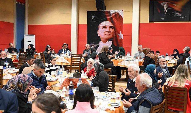 Soma'da şehit yakınları ve gaziler için anlamlı iftar